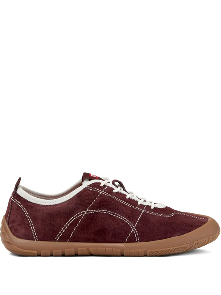  Camper Peu Path Suede Leather Sneakers - Red 