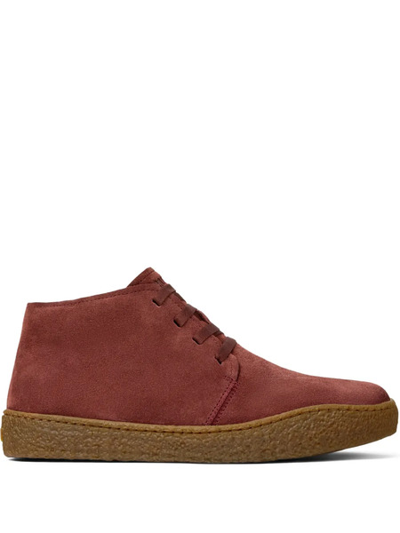  Camper Peu Terreno Laced Boots - Red 