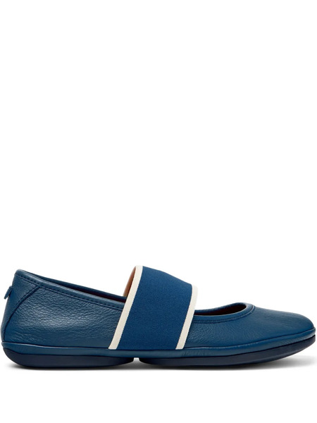  Camper Right Nina Elastic Ballet Flats - Blue 