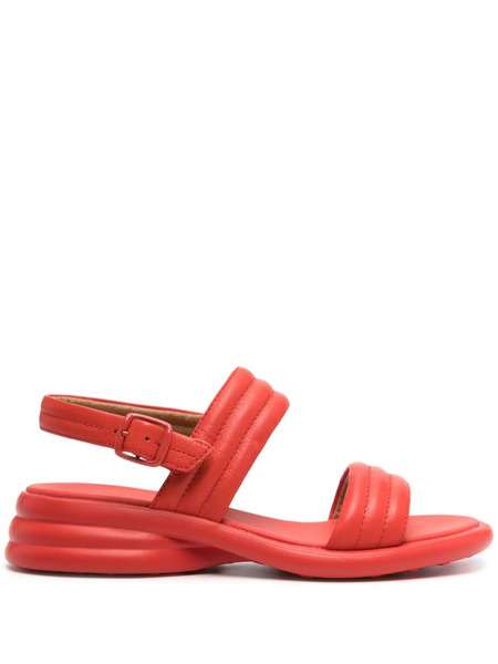  Camper Spiro 40mm Leather Sandals - Red 