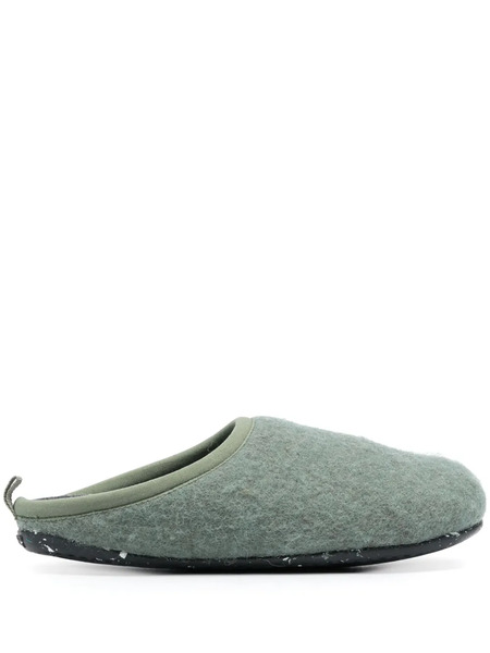  Camper Wabi Wool Slippers - Green 