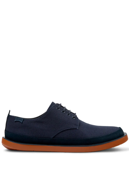  Camper Wagon Derby Shoes - Blue 