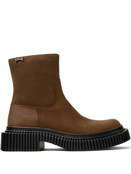  Camper Zip-fastening Boots - Brown 