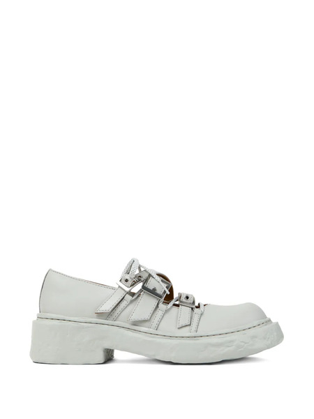  Camperlab Buckle-strap Vamonos Loafers - White 