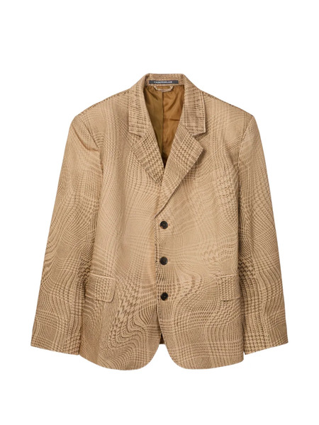  Camperlab Check Button Blazer - Brown 