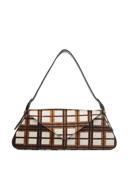  Camperlab Checked Shoulder Bag - White 