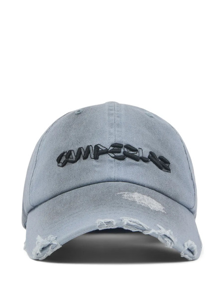  Camperlab Distressed-effect Baseball Cap - Grey 