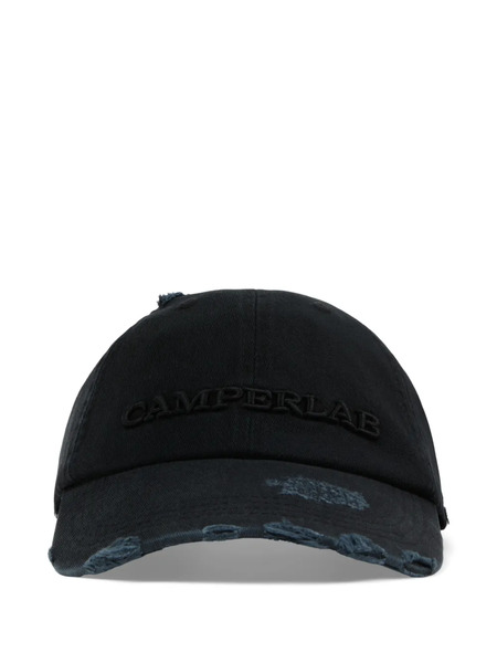  Camperlab Distressed Logo Cap - Black 