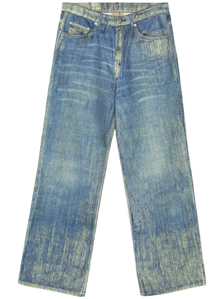 Camperlab Distressed Straight-jeans - Blue 