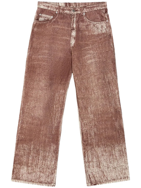  Camperlab Distressed Straight-jeans - Red 