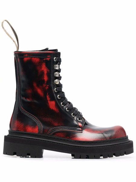  Camperlab Eki Chunky-sole Lace-up Boots - Black 