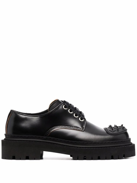  Camperlab Eki Spike-studded Leather Shoes - Black 