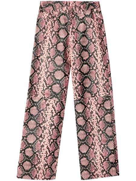  Camperlab Leather Trousers - Pink 
