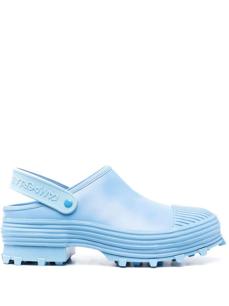  Camperlab Logo-strap Chunky Mules - Blue 