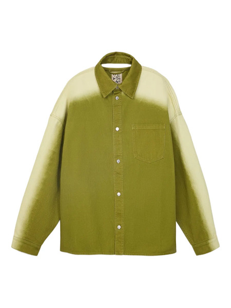  Camperlab Long-sleeve Denim Shirt - Green 