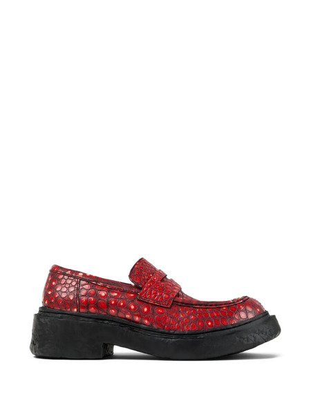 Camperlab Patterned Vamonos Loafers - Red 