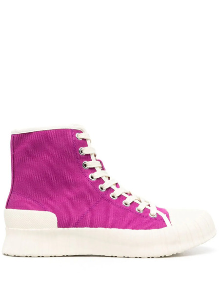  Camperlab Roz Canvas High-top Sneakers - Pink 