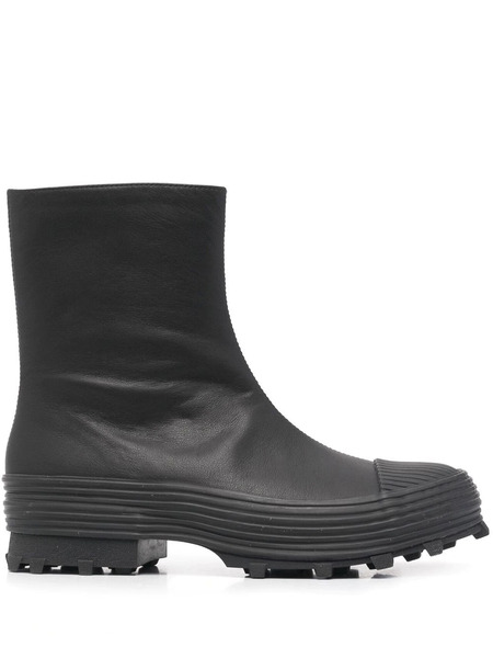  Camperlab Traktori Leather Ankle Boots - Black 