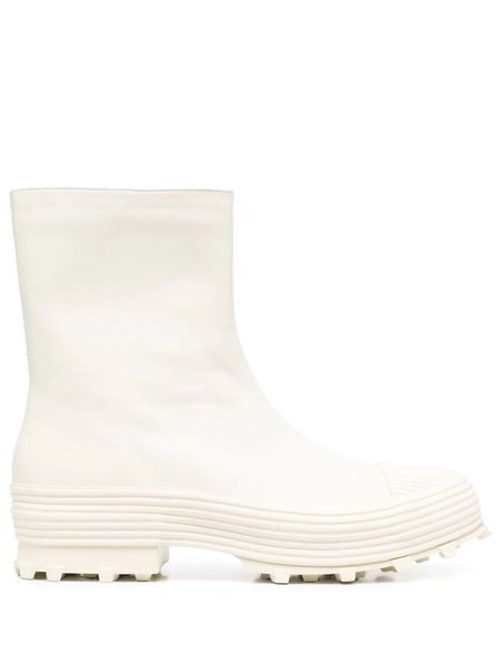  Camperlab Traktori Leather Ankle Boots - White 