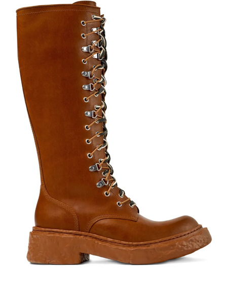  Camperlab Vamonos Lace-up Leather Boots - Brown 