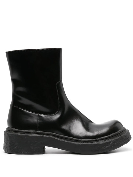  Camperlab Vámonos Leather Ankle Boots - Black 