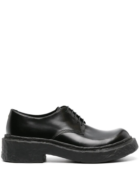  Camperlab Vámonos Leather Derby Shoes - Black 