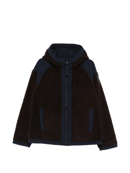  Canada Goose Alberni Reversible Fleece Bomber Jacket - Brown 