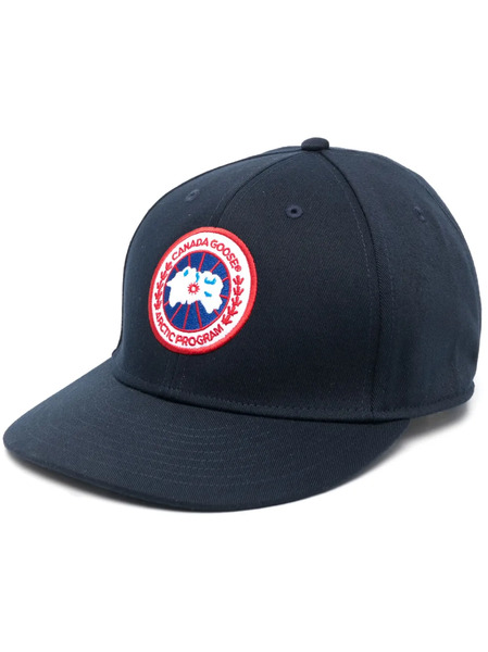  Canada Goose Arctic Disc Logo-patch Baseball Cap - Blue 