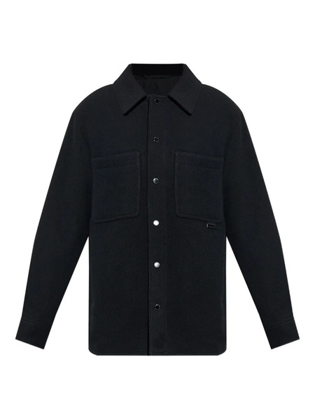  Canada Goose Balas Button-fastening Patch-pocket Overshirt - Black 