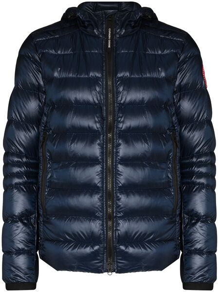  Canada Goose Crofton Packable Hooded Jacket - Blue 