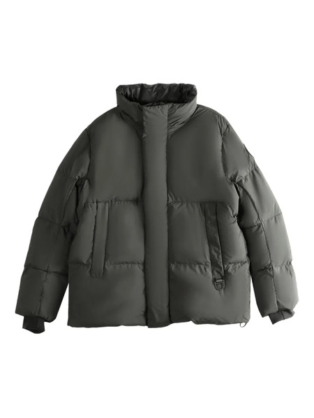  Canada Goose Everett Front Pockets Padded Jacket - Green 