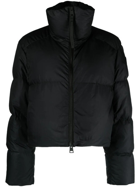  Canada Goose Garnet Cropped Puffer Jacket - Black 