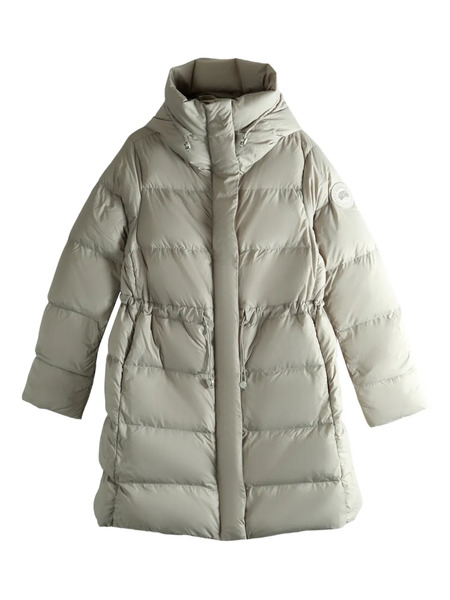  Canada Goose Hooded Puffer Coat - Neutrals 