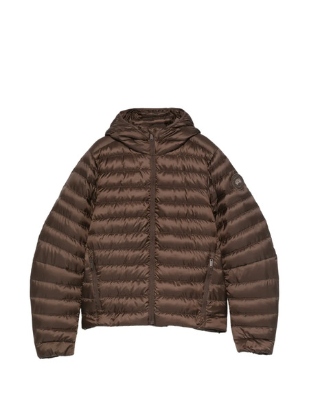  Canada Goose Hooded Quilted Jacket - Brown 