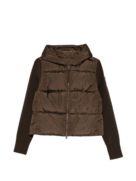  Canada Goose Hybridge Quilted Hooded Jacket - Brown 