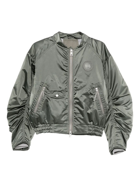  Canada Goose Jade Zip-up Bomber Jacket - Grey 