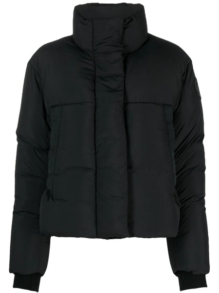  Canada Goose Junction Cropped Puffer Jacket - Black 