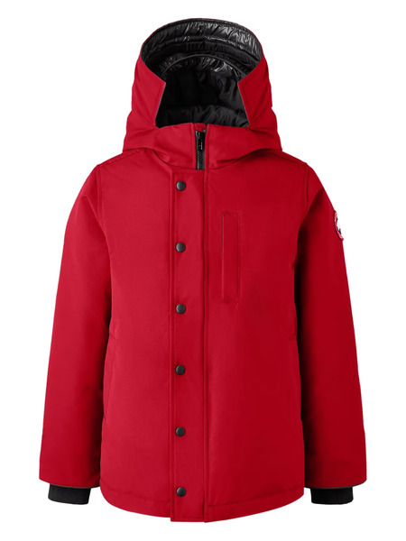  Canada Goose Kids Logo-patch Padded Jacket - Red 