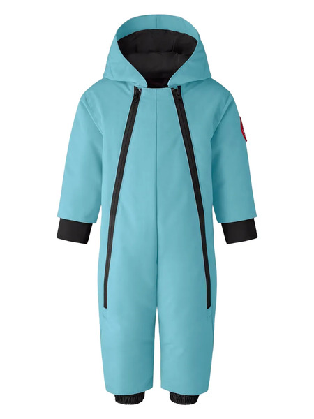  Canada Goose Kids Logo-patch Pajamas - Blue 