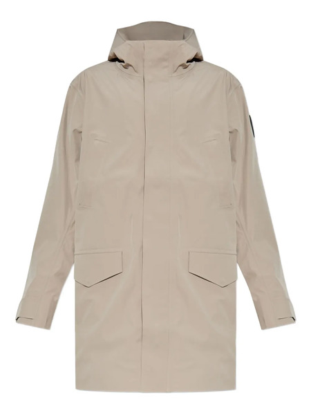  Canada Goose Logo-patch Parka Coat - Grey 
