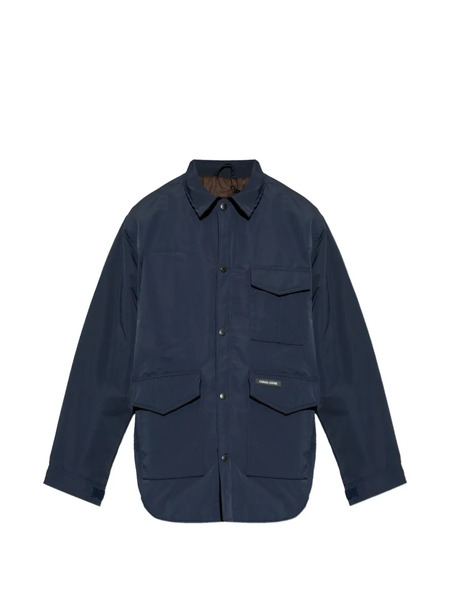  Canada Goose Long-sleeve Shirt Jacket - Blue 