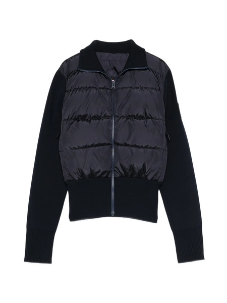  Canada Goose Quilted Knit Jacket - Blue 