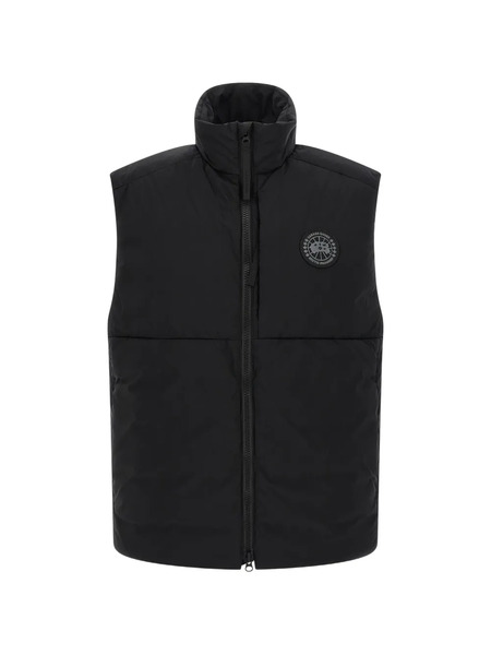  Canada Goose Quilted Logo-patch Gilet - Black 