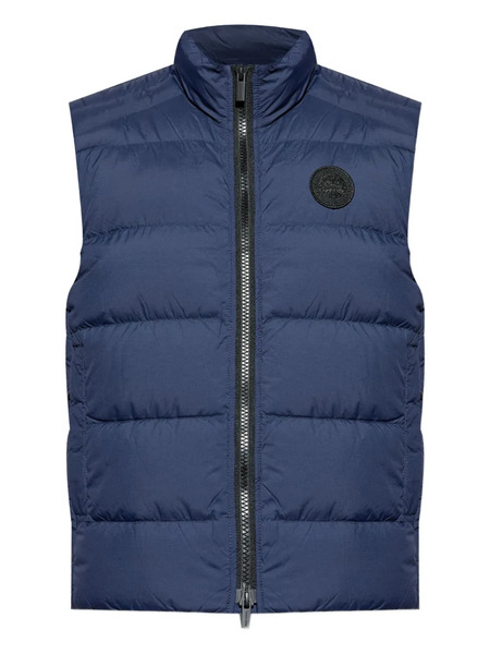  Canada Goose Quilted Logo-patch Gilet - Blue 
