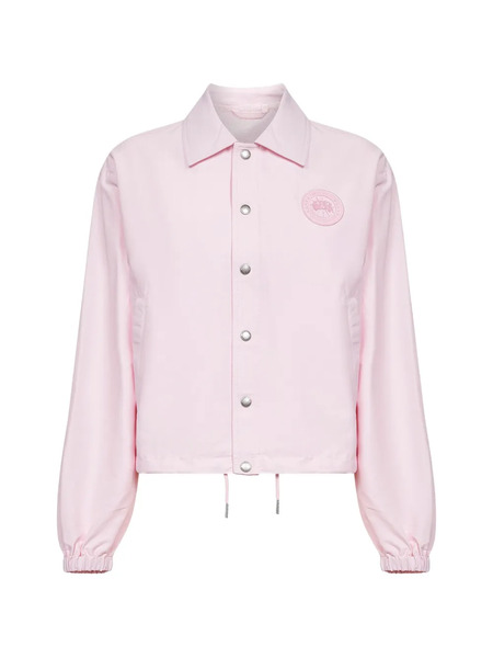  Canada Goose Snap-button Bomber Jacket - Pink 