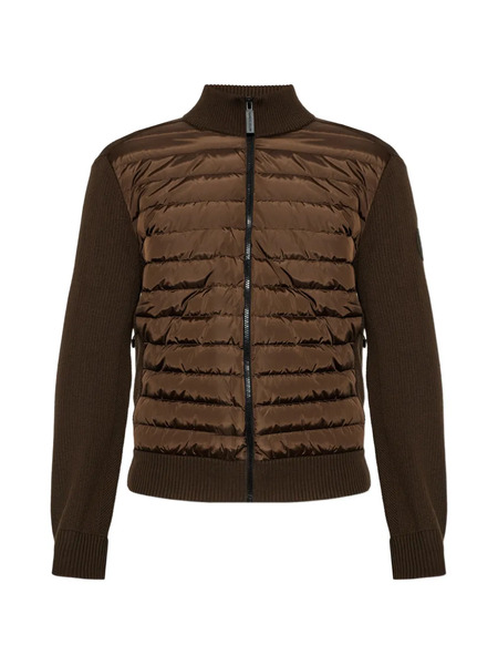  Canada Goose Zip-up Padded Jacket - Brown 