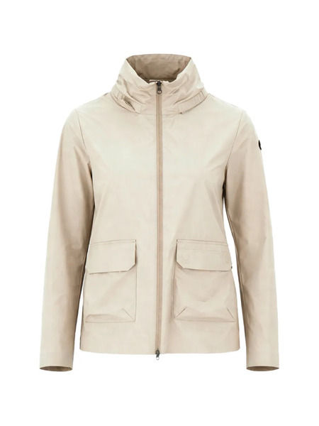  Canadiens Zip-up Pocket-details Jacket - Neutrals 