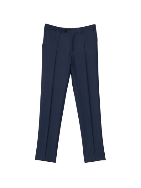  Canali Button Trousers - Blue 