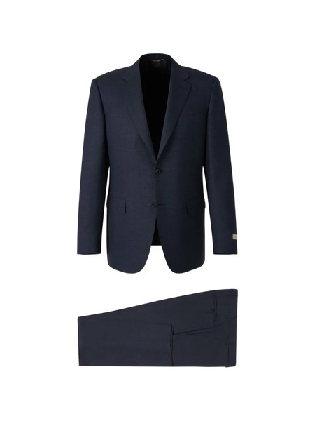  Canali Button-up Suit - Blue 