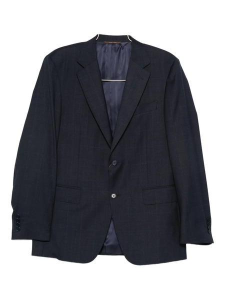  Canali Checked Suit - Blue 